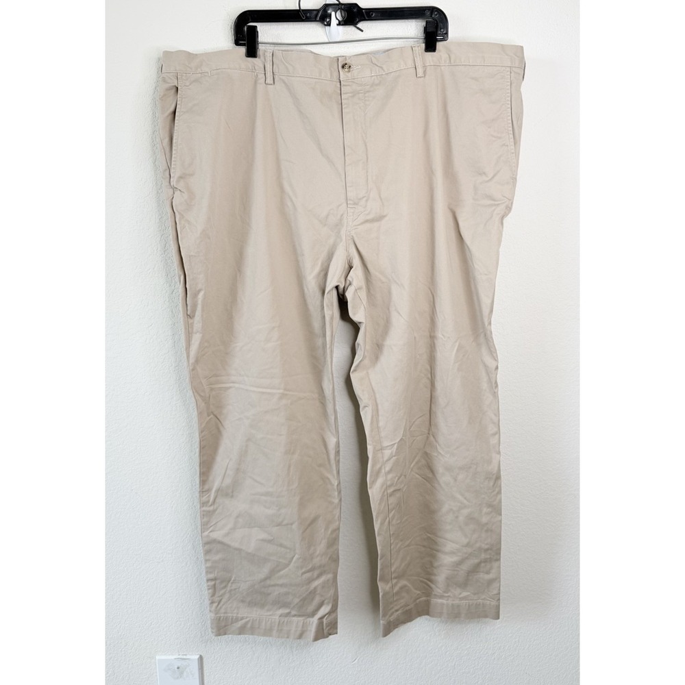 Polo Ralph Lauren Bedford Classic Fit Chino Pants Big & Tall Khaki 50x30 Stretch - Picture 3 of 9